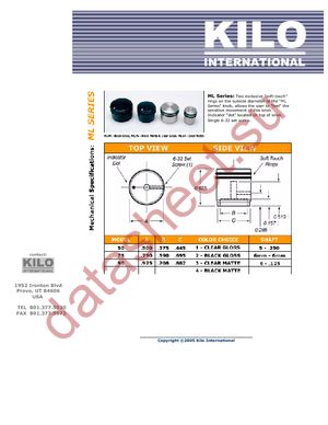 ML-50-1-5 datasheet  